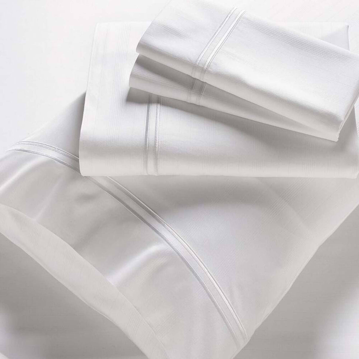 White Bamboo Sheets Twin XL N97870