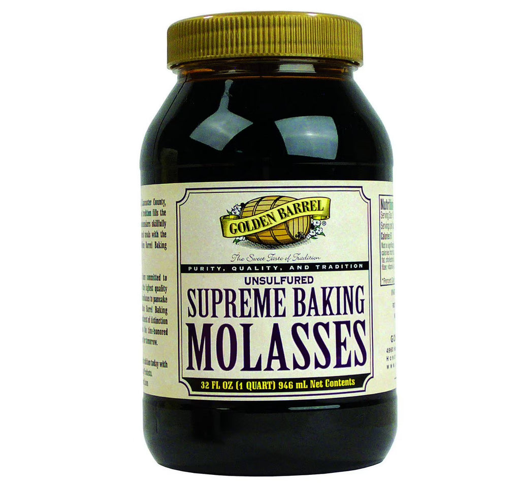 Unsulfured Baking Molasses (Pack of 4-32 Fluid Ounce Bottles) O371