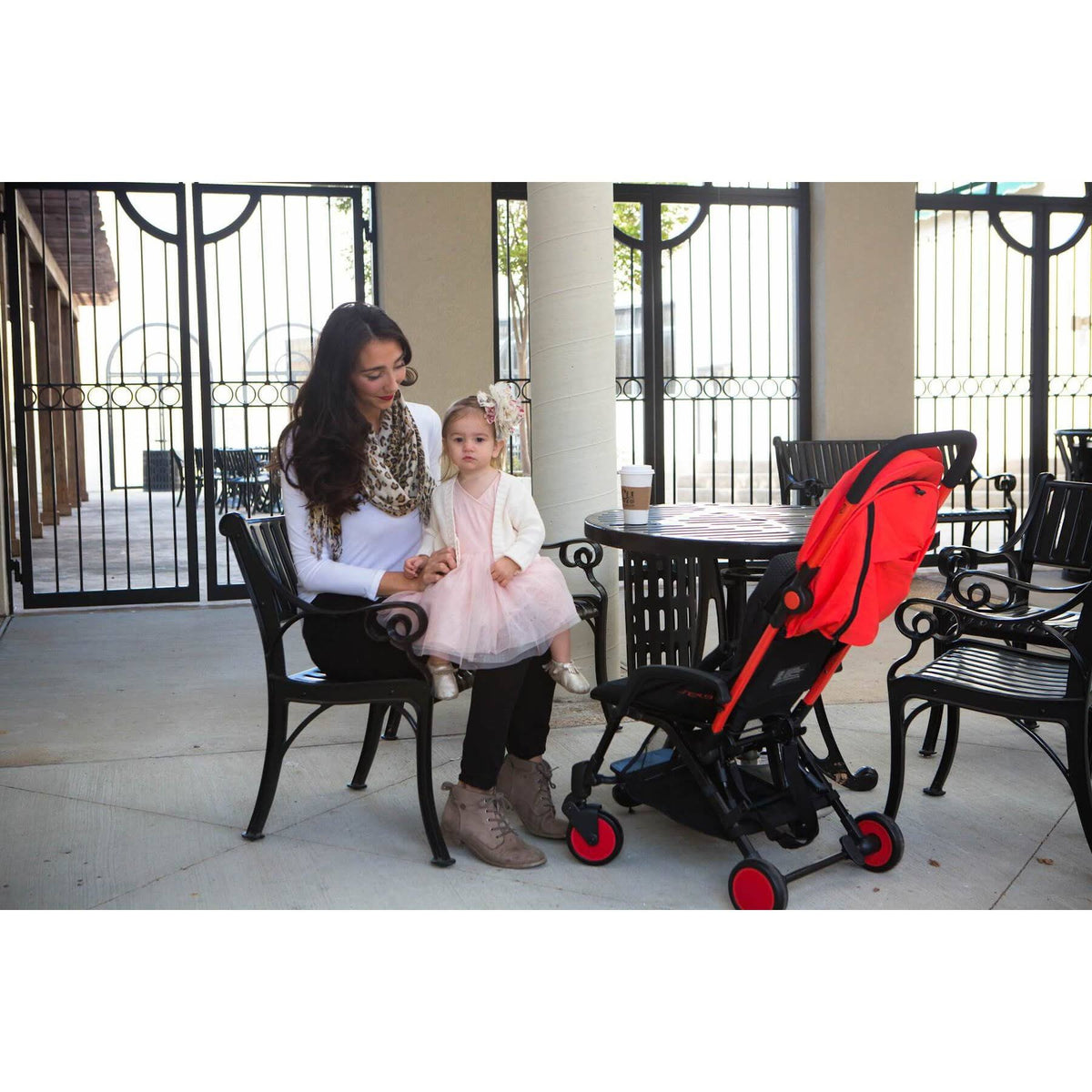 Compact Travel Stroller Toronto Red A110
