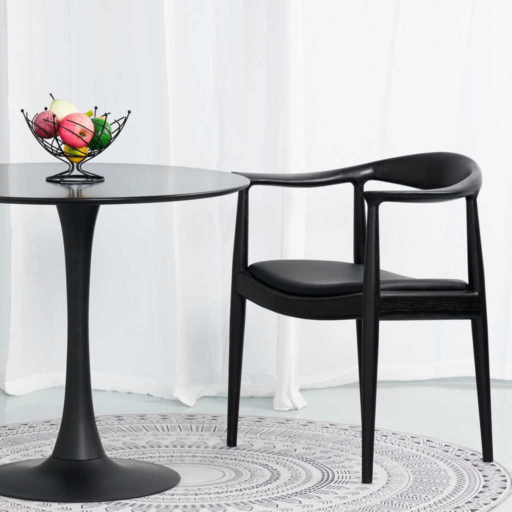 Upholstered Dining Chairs with PU Leather Cushion Seat R3999