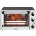 Stainless Steel 4 Slice Toaster Oven with 30 Minute Timer Y98772