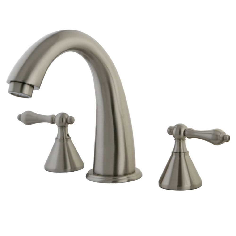Satin Nickel Two Handle Roman Tub Filler T886842