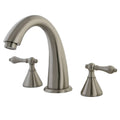 Satin Nickel Two Handle Roman Tub Filler T886842