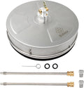 15-Inch Pressure Washer Surface Cleaner with Stainless Steel Housing, 2 Replacement Nozzles, 4000 PSI Y881228