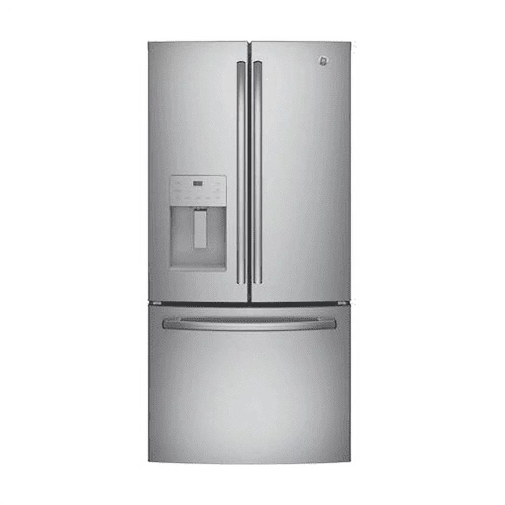33" Counter Depth Side by Side Refrigerator with 17.5 cu. ft. T457