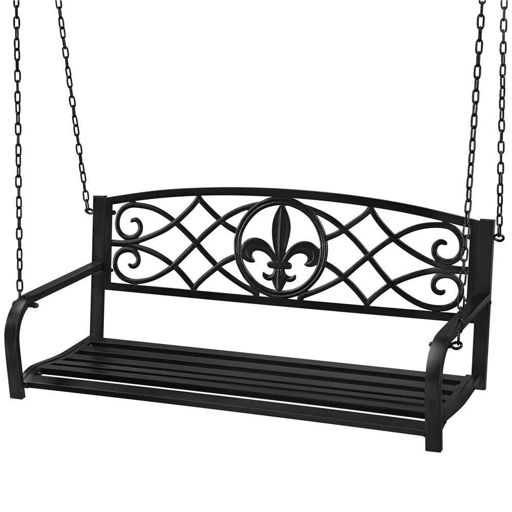 Black Iron Porch Swing V94333