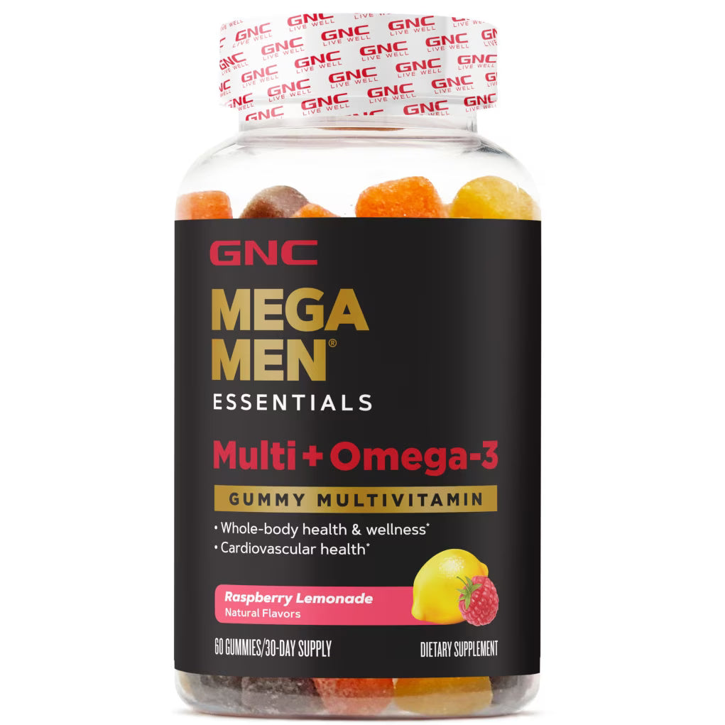 Mega Men Multivitamin + Omega-3 Gummies, 60 Gummies V5418