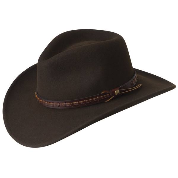Black Wool Western Hat K9867
