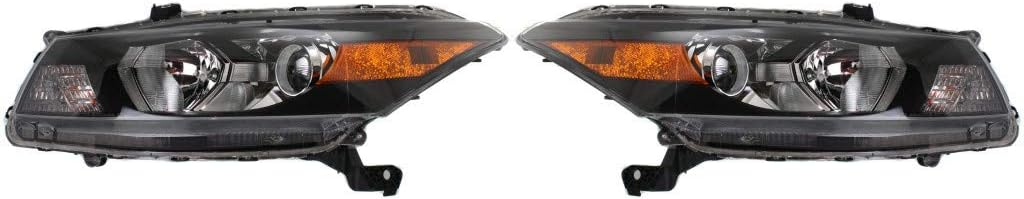 Headlight Assembly Pair for Honda Accord 2008 2009 2010 K8239