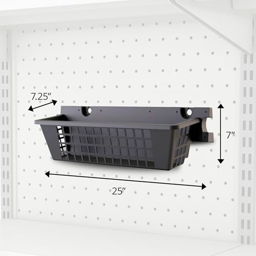 Heavy-Duty Resin Outdoor Shed with Double Doors and Windows, Dove Gray J419
