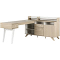 L-Shaped Desk with Power Bar S562