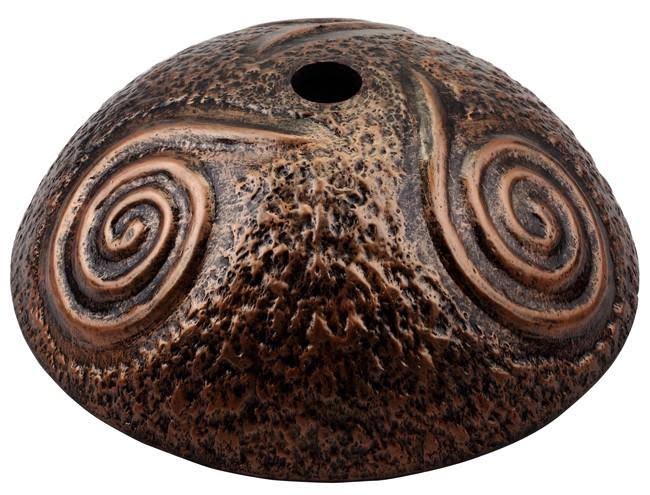 Oil Rubbed Bronze Glass Vessel Sink V452