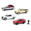 1/64 Greenlight Chevrolet Pickup Trucks & SUV Vehicle Set X519