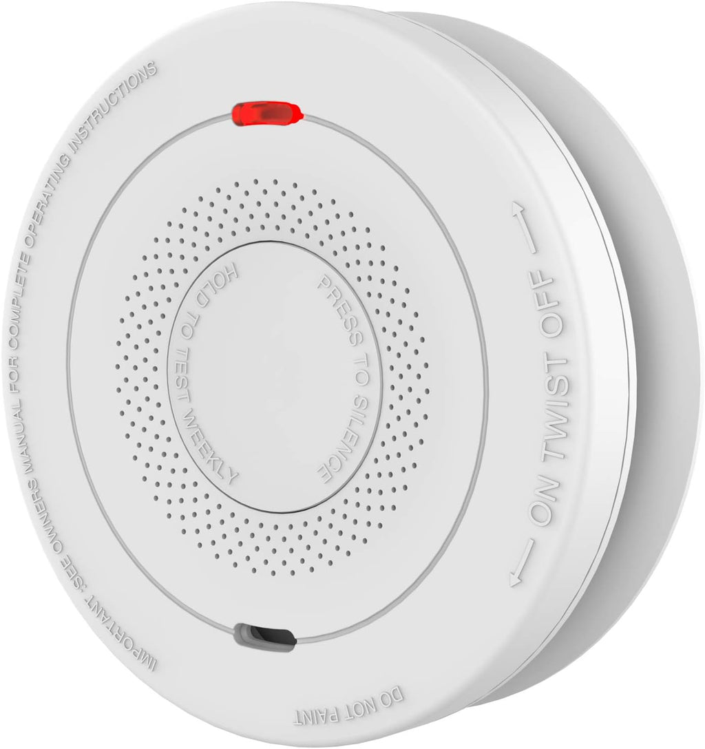 Dual Sensor Smoke and Carbon Monoxide Detector Alarm, 10-Year Battery, Pack of 2 C272