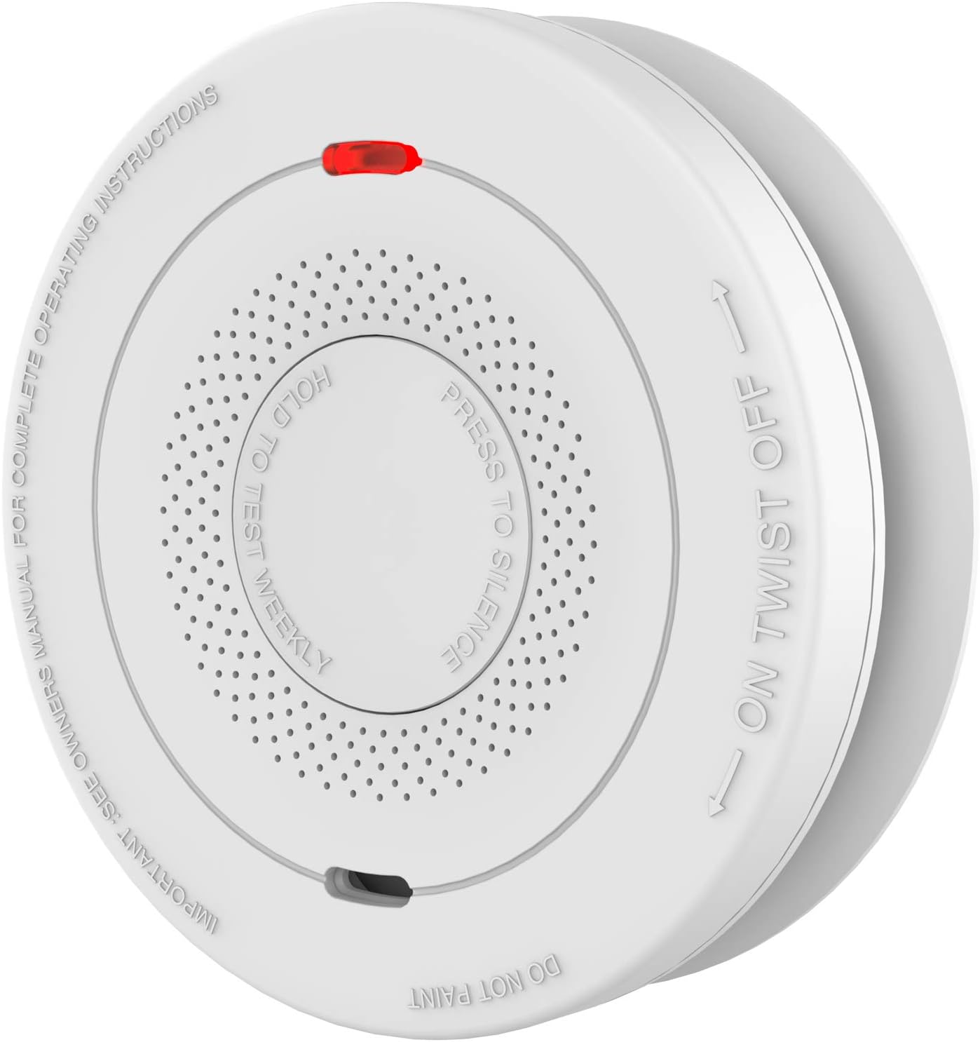 Dual Sensor Smoke and Carbon Monoxide Detector Alarm, 10-Year Battery, Pack of 2 C272