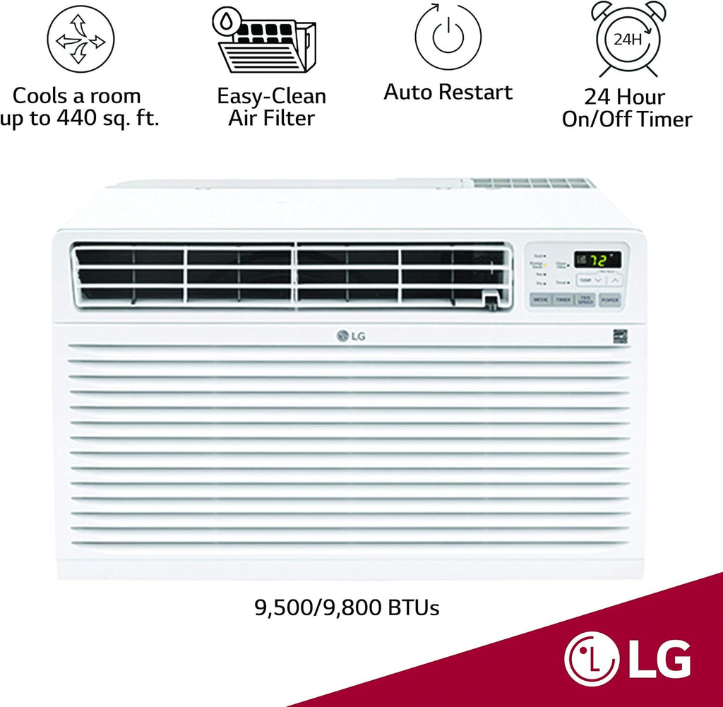 White 10,000 BTU Through-the-Wall Air Conditioner R4497