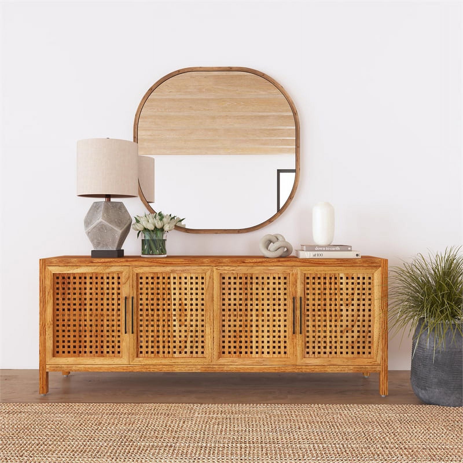 Brown Wood Server S7316