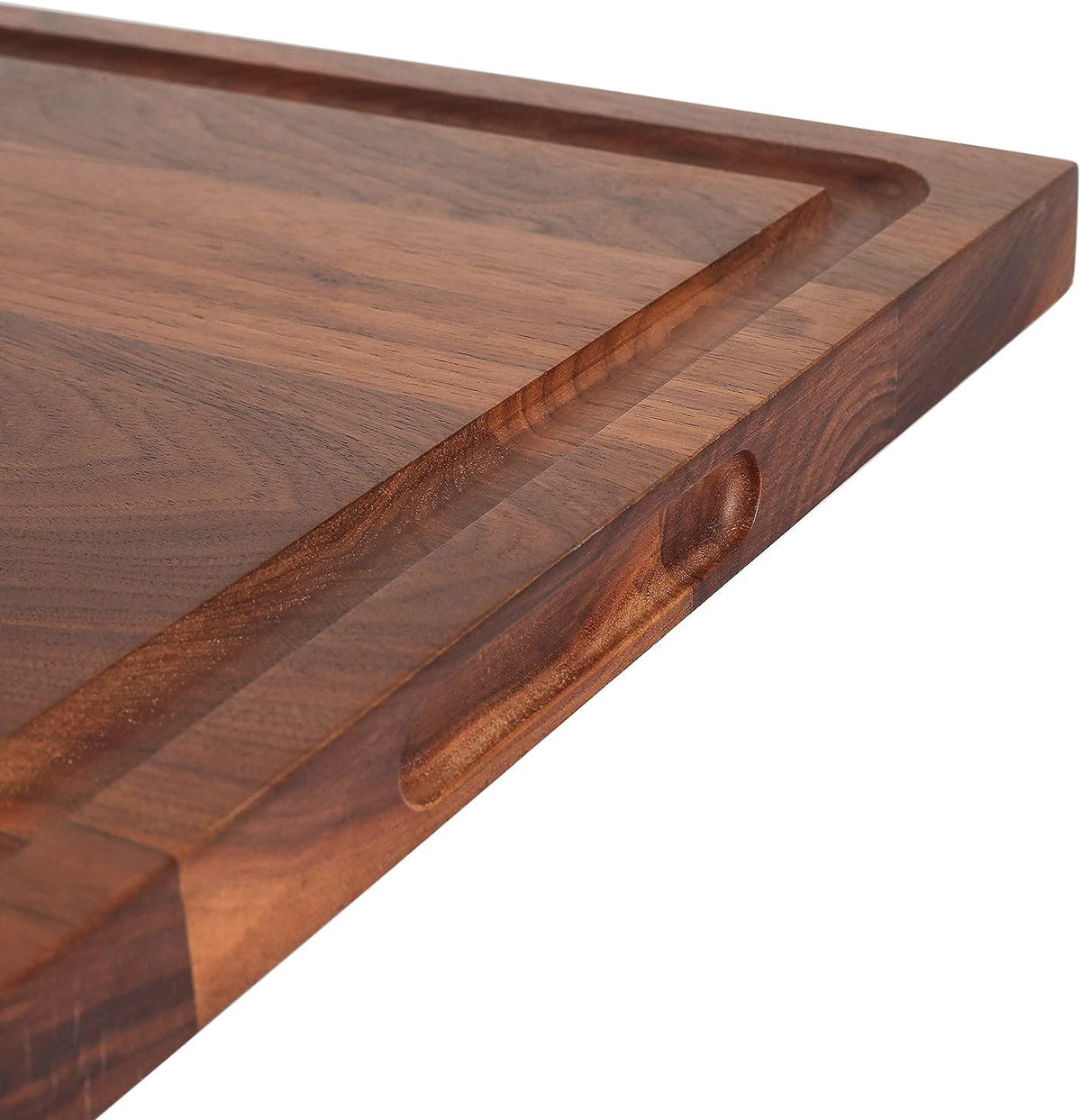 Walnut Wood Cutting Board with Juice Groove, Pack of 2 W634020