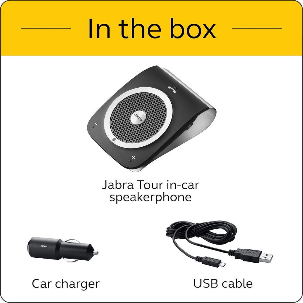 Black Bluetooth In-Car Speakerphone Pack of 2 K436