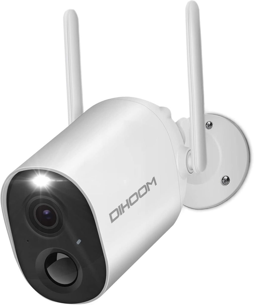 Rechargeable Battery Powered Security Camera with Color Night Vision E938002