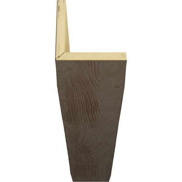 4x22W x 6x22H x 10&L Sandblasted Faux Wood Ceiling Beam K369