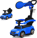 Blue 3 in 1 Ride On Push Car with Canopy L5836
