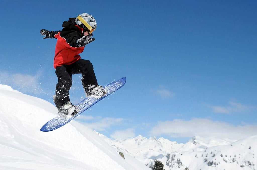 Purple Kids Snowboard with Binders V609