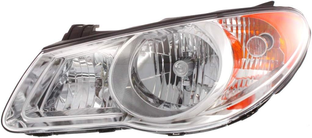 Headlight Assembly Driver Side for Hyundai Elantra 2007 2008 2009 V168362