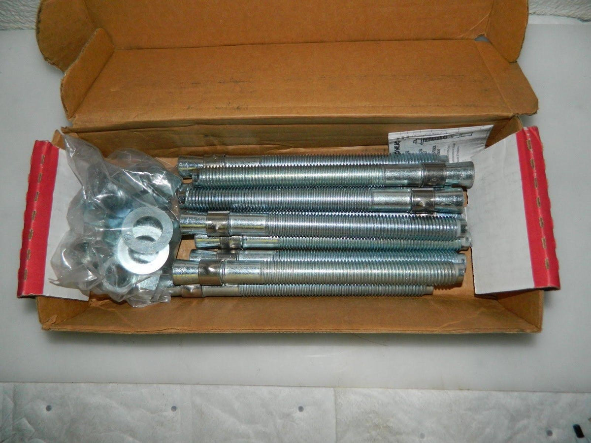 Carbon Steel Wedge Anchor 3/4-Inch by 7-Inch (10 per Box) M36566