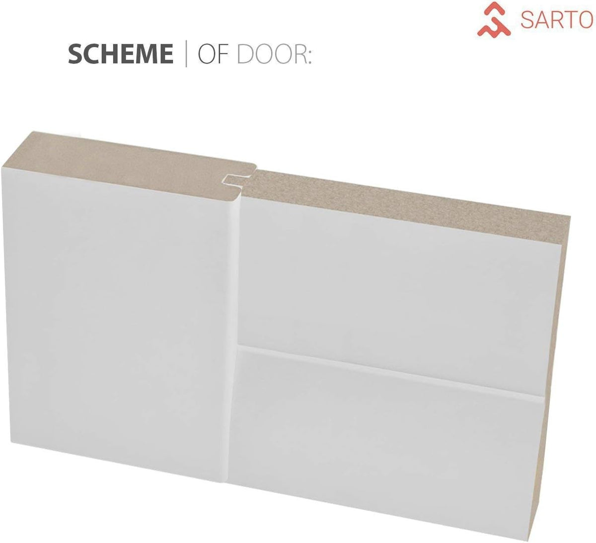 White Silk Frosted Opaque Glass Solid Wood Interior Sliding Closet Door with Frames and Hardware U5271