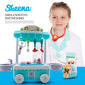 Doctor Kit Surgical Car with Music Children Play House Educational Role Play C251