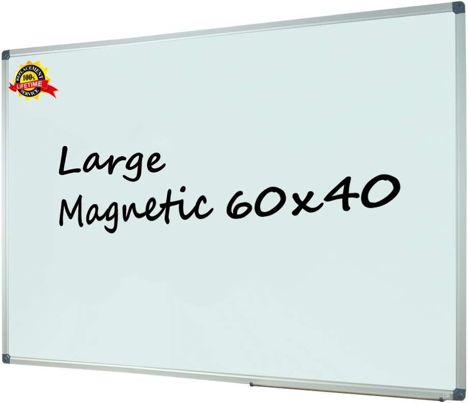 Large 72" x 40" Magnetic Dry Erase Board with Pen Tray G2342
