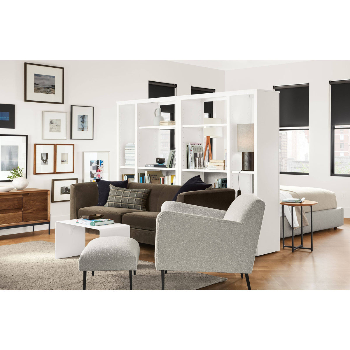 Taupe Cooper Bench R812