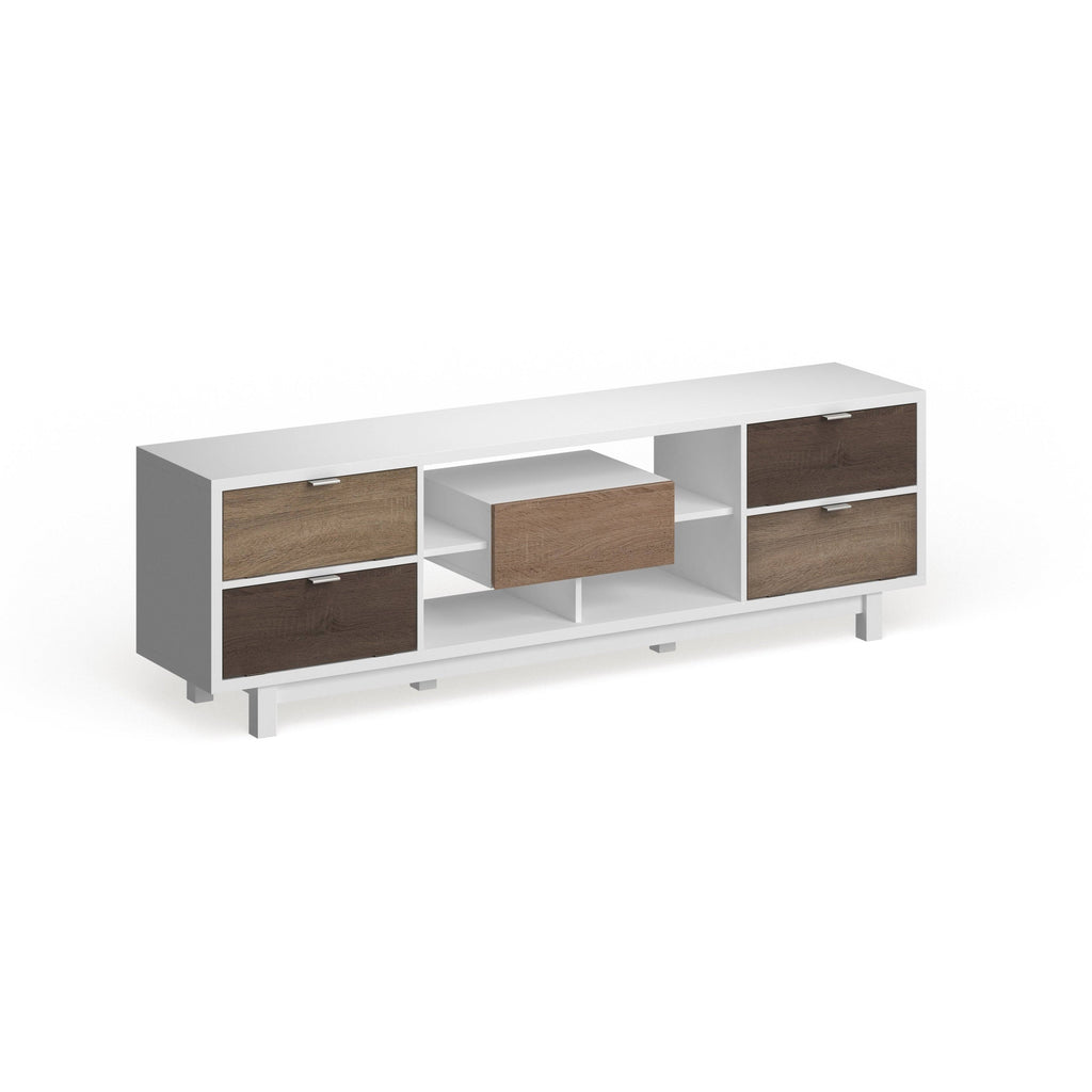 White Wood TV Stand E623