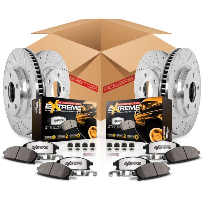 Front & Rear Z36 Truck and Tow Brake Kit Q219