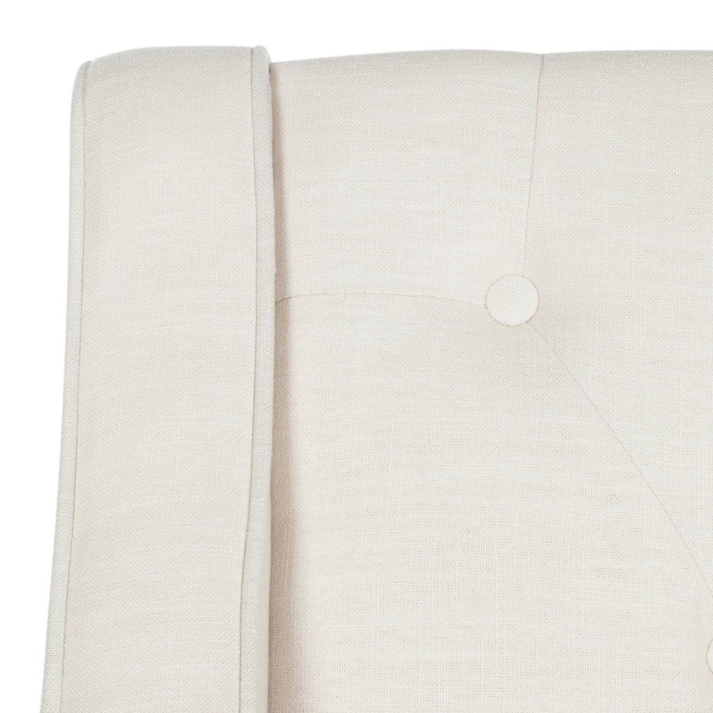 Light Beige Linen Settee M597