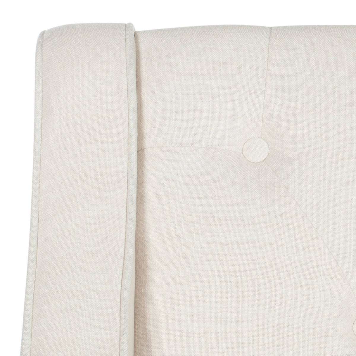 Light Beige Linen Settee M597