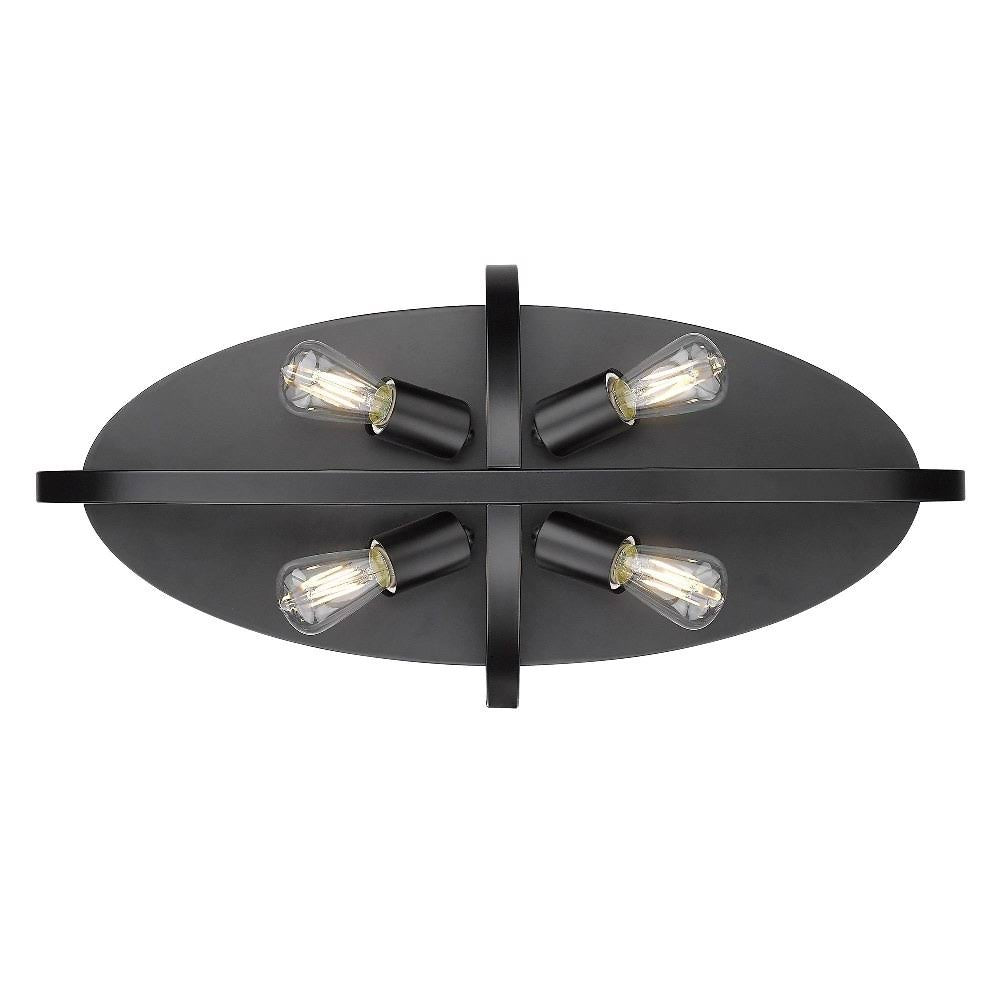Olympic Gold Flush Mount P958