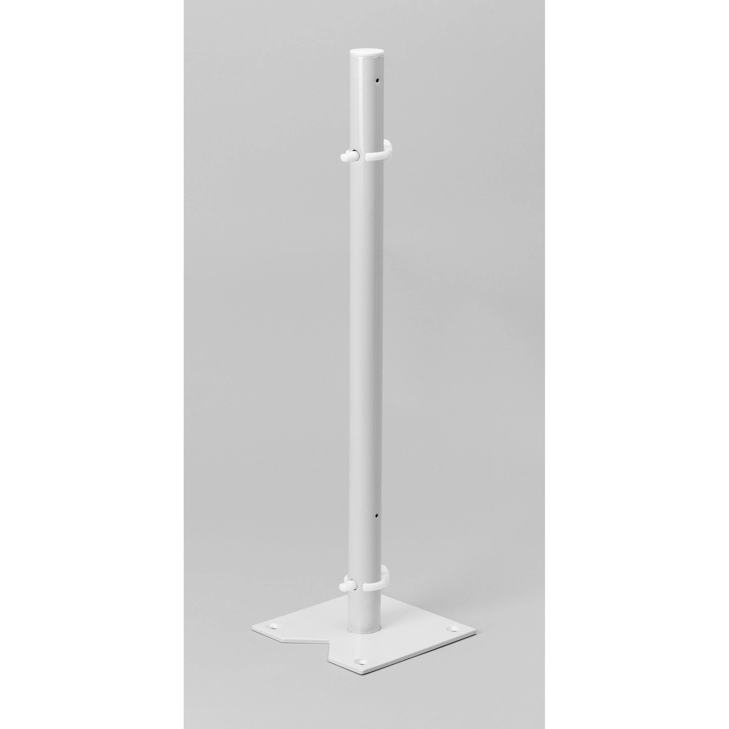 Almond Polymer D-Shape Lazy Susan 2-Shelf B97867