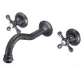 Oil Rubbed Bronze Wall Mount Bathroom Faucet V1709