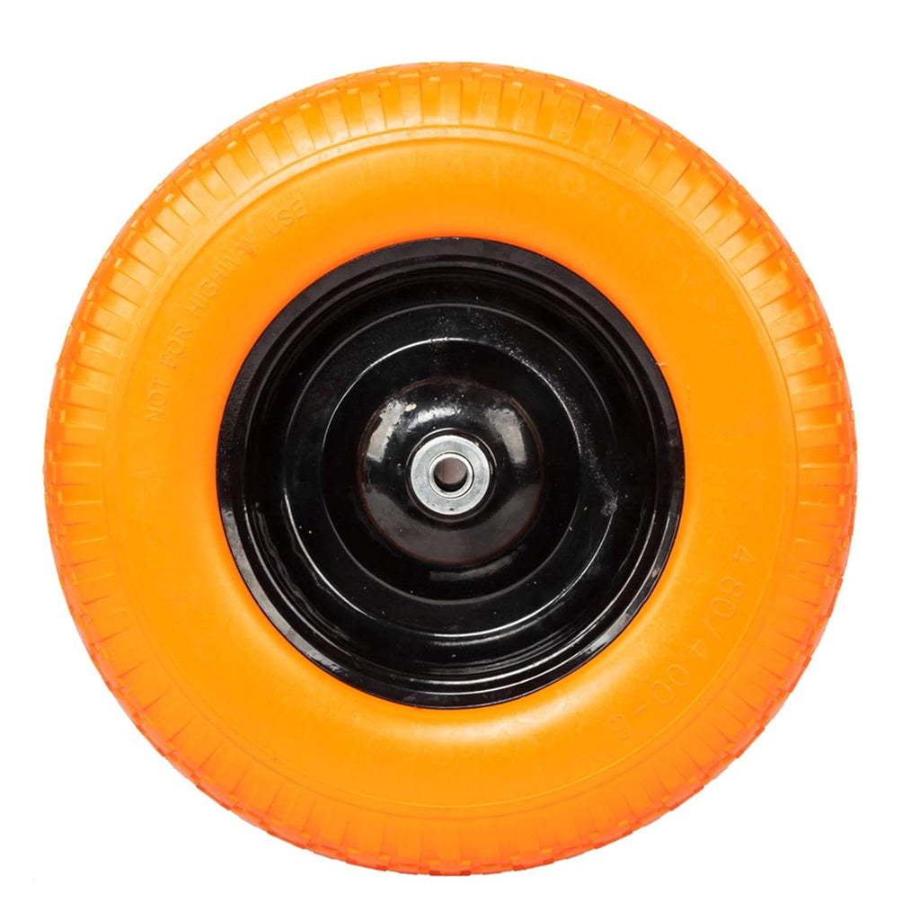 14.2" PU Solid Foaming Wheel Black Pack of 2 N9356