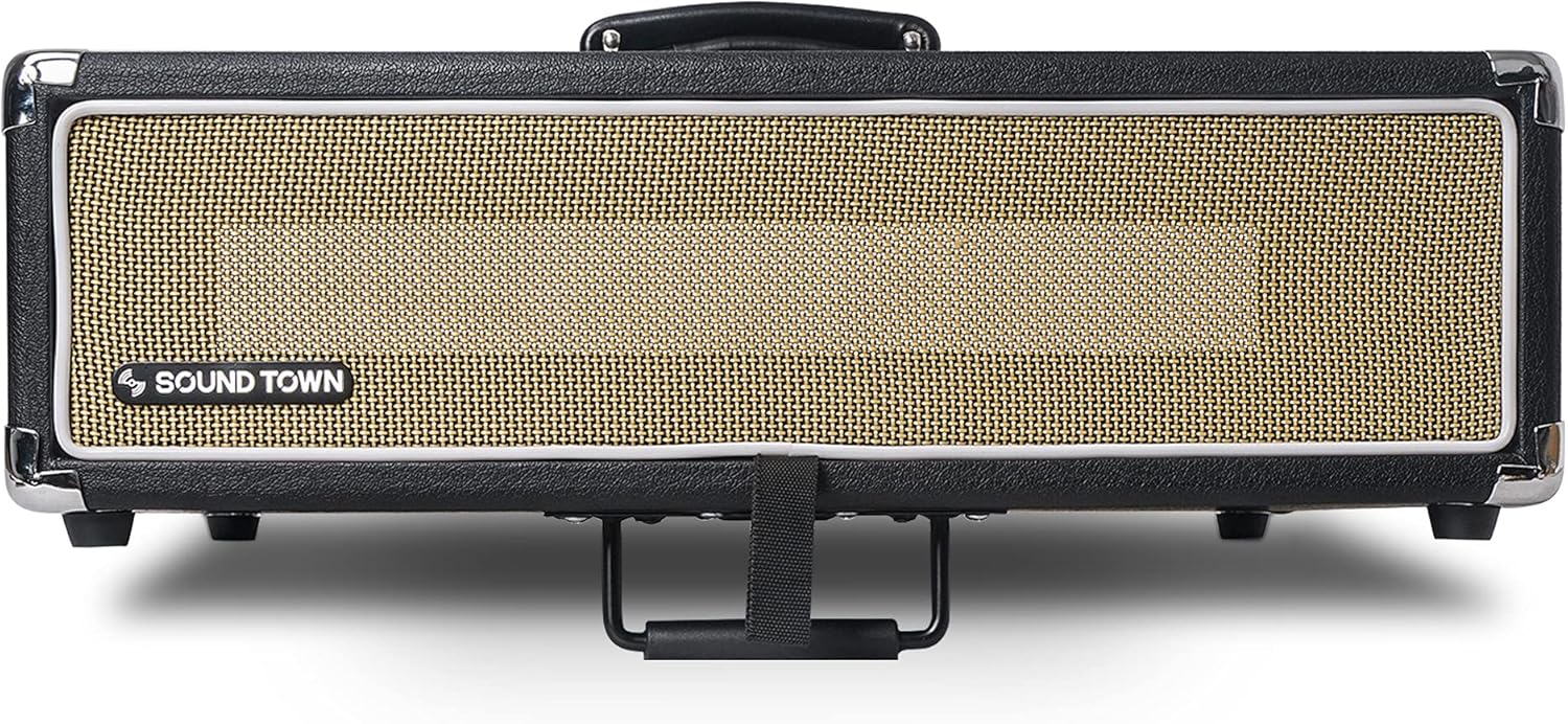Vintage 2U Amp Rack Case with Rubber Feet, Black R5306