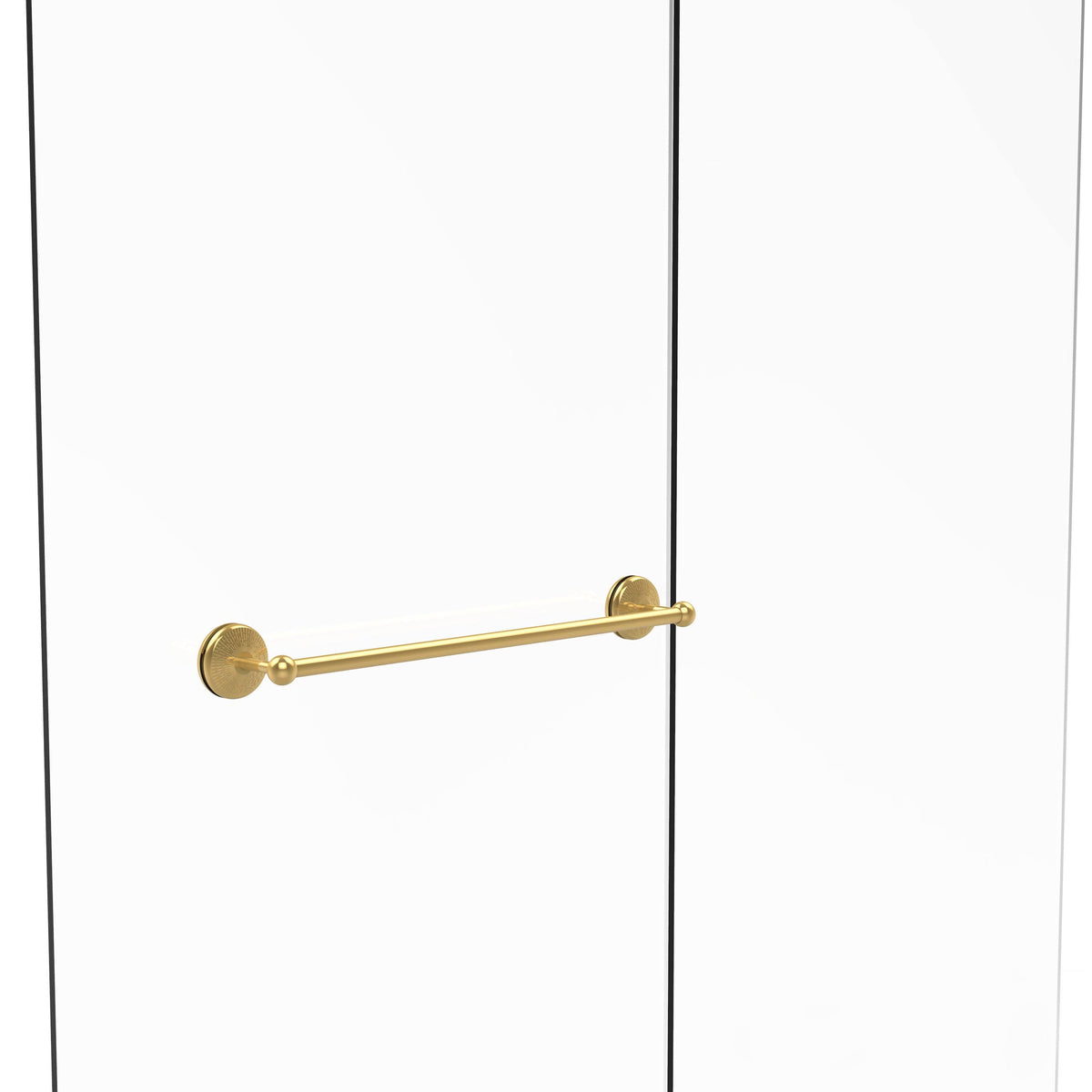 30 inch Antique Copper Shower Door Towel Bar V240