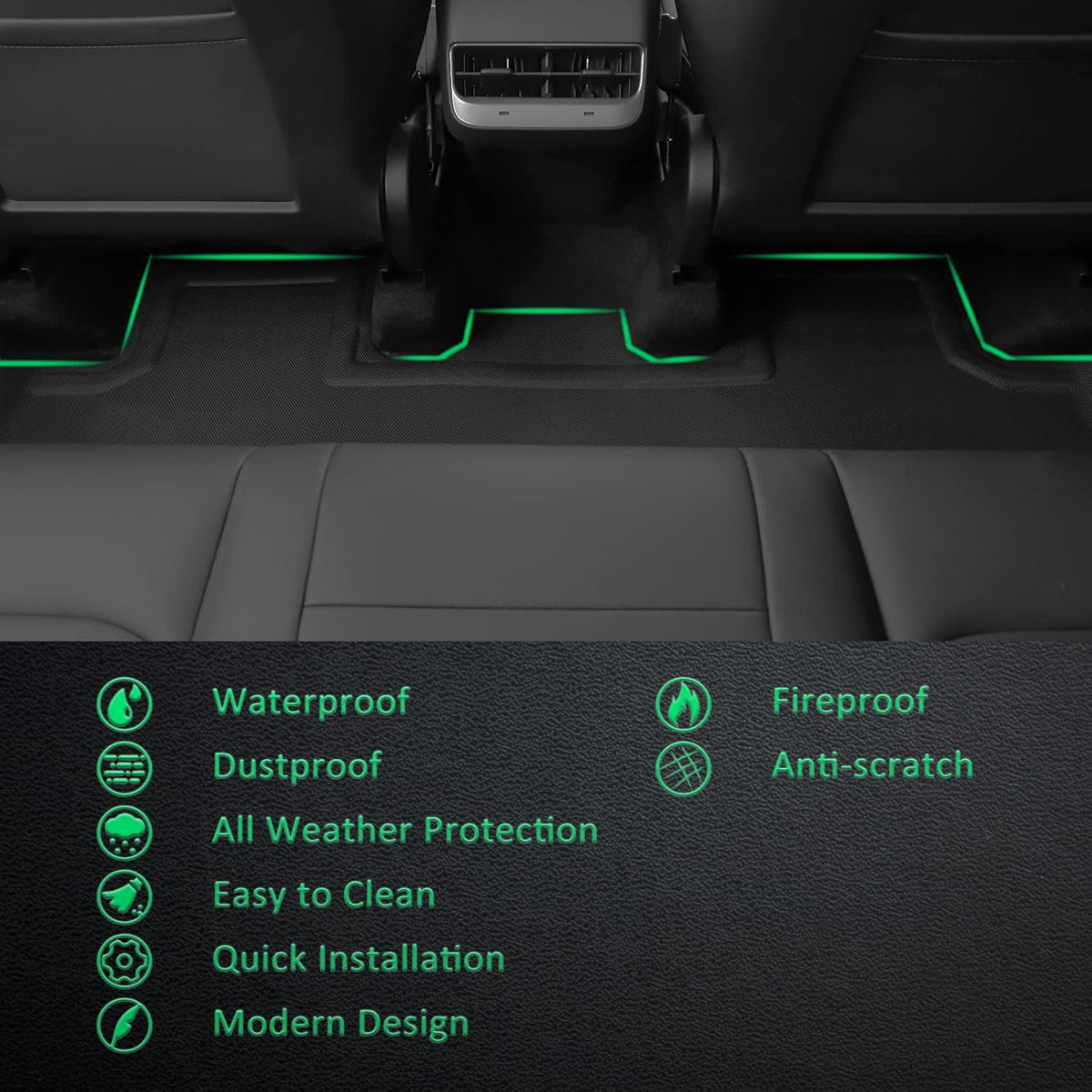 3D Waterproof Car Floor Mat K5302