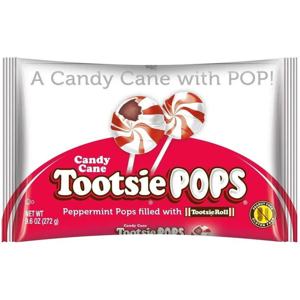 Peppermint Candy Cane Tootsie Pops Pack of 2 F9265