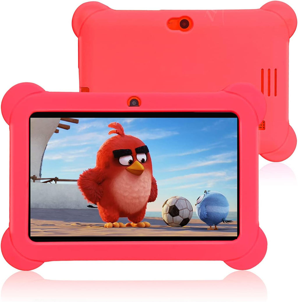 Pink Kids Android Tablet 16GB 1GB RAM Wi-Fi Bluetooth Pack of 2 N68125