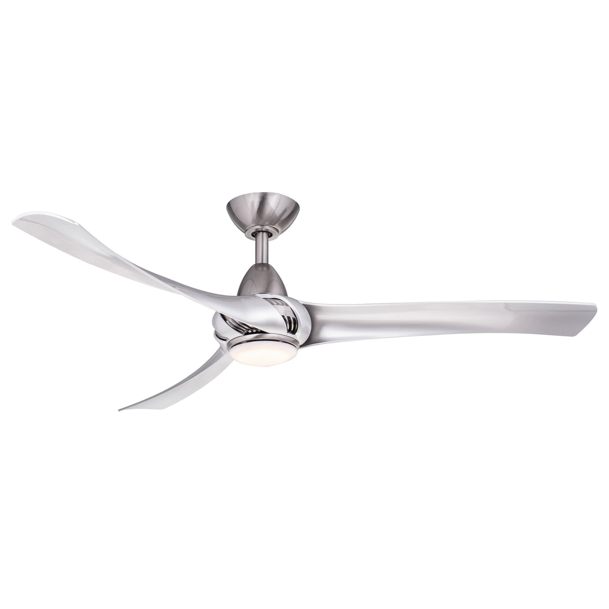 Matte Black LED Ceiling Fan with Remote Control P7150