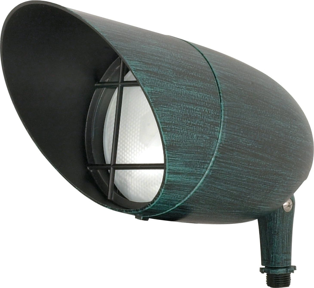 12.2-Inch LED Landscape Floodlight, 12W, 3000K, Light Gray E171215