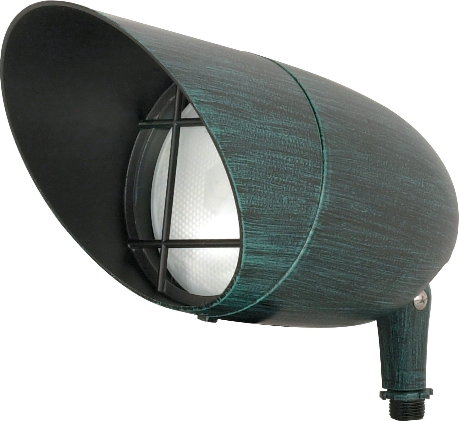 12.2-Inch LED Landscape Floodlight, 12W, 3000K, Light Gray E171215