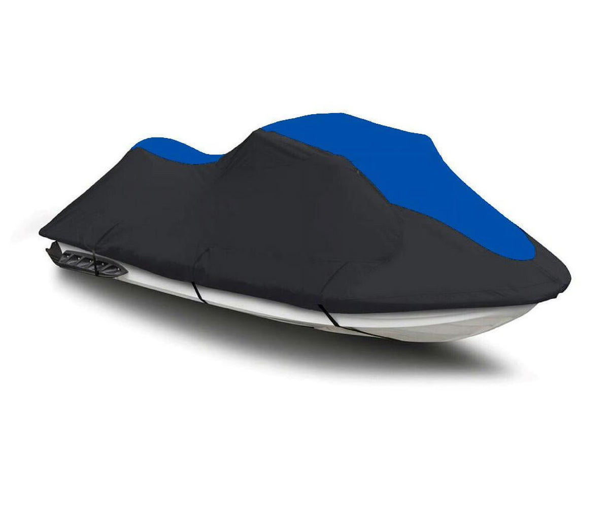 BLACK / BLUE Heavy-Duty Jet Ski Watercraft Cover P155